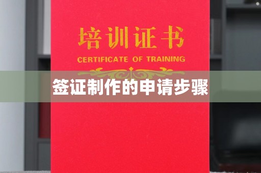 民勤签证制作的申请步骤